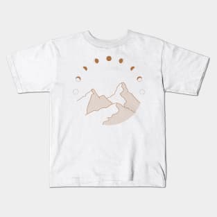 Moon phases Kids T-Shirt